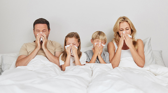 Spearmint for respiratory infections